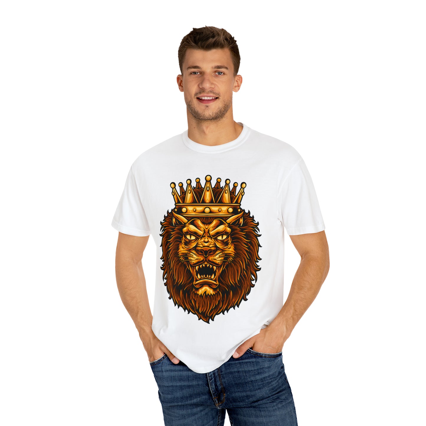 Unisex Lion face T-shirt, Majestic, Wild lion shirt, Animal lover shirt, Animal face shirt, Zoo Tee