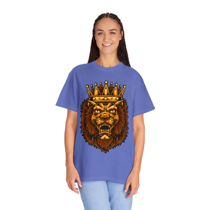 Unisex Lion face T-shirt, Majestic, Wild lion shirt, Animal lover shirt, Animal face shirt, Zoo Tee