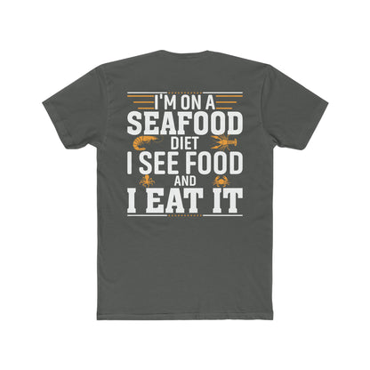 Seafood Lover Shirt, Funny Shrimp Shirt, Shrimp Lover Gift, Food lover Shirt, Shellfish Shirt gift for him.