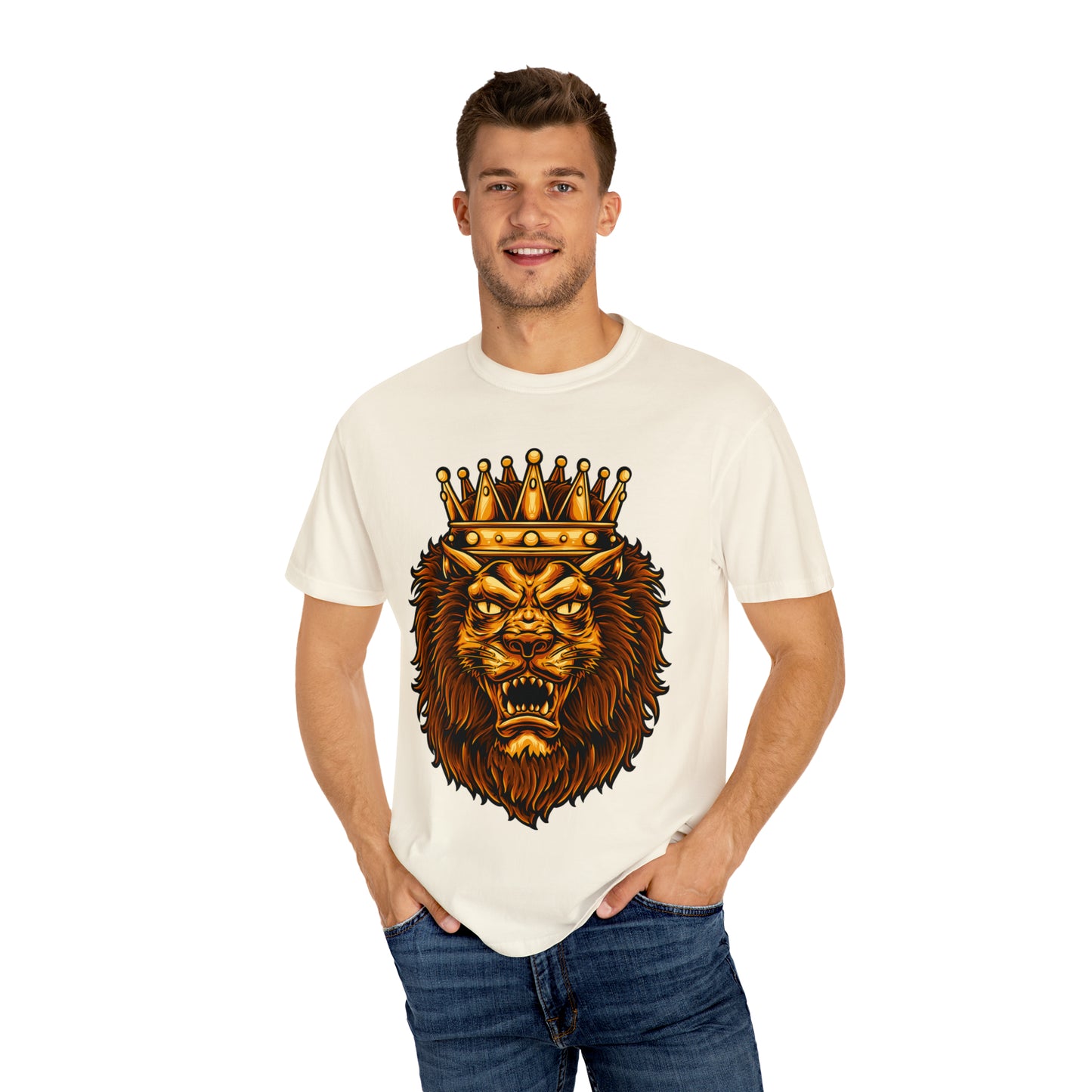 Unisex Lion face T-shirt, Majestic, Wild lion shirt, Animal lover shirt, Animal face shirt, Zoo Tee