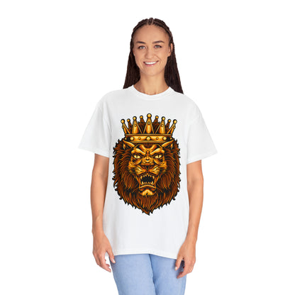 Unisex Lion face T-shirt, Majestic, Wild lion shirt, Animal lover shirt, Animal face shirt, Zoo Tee