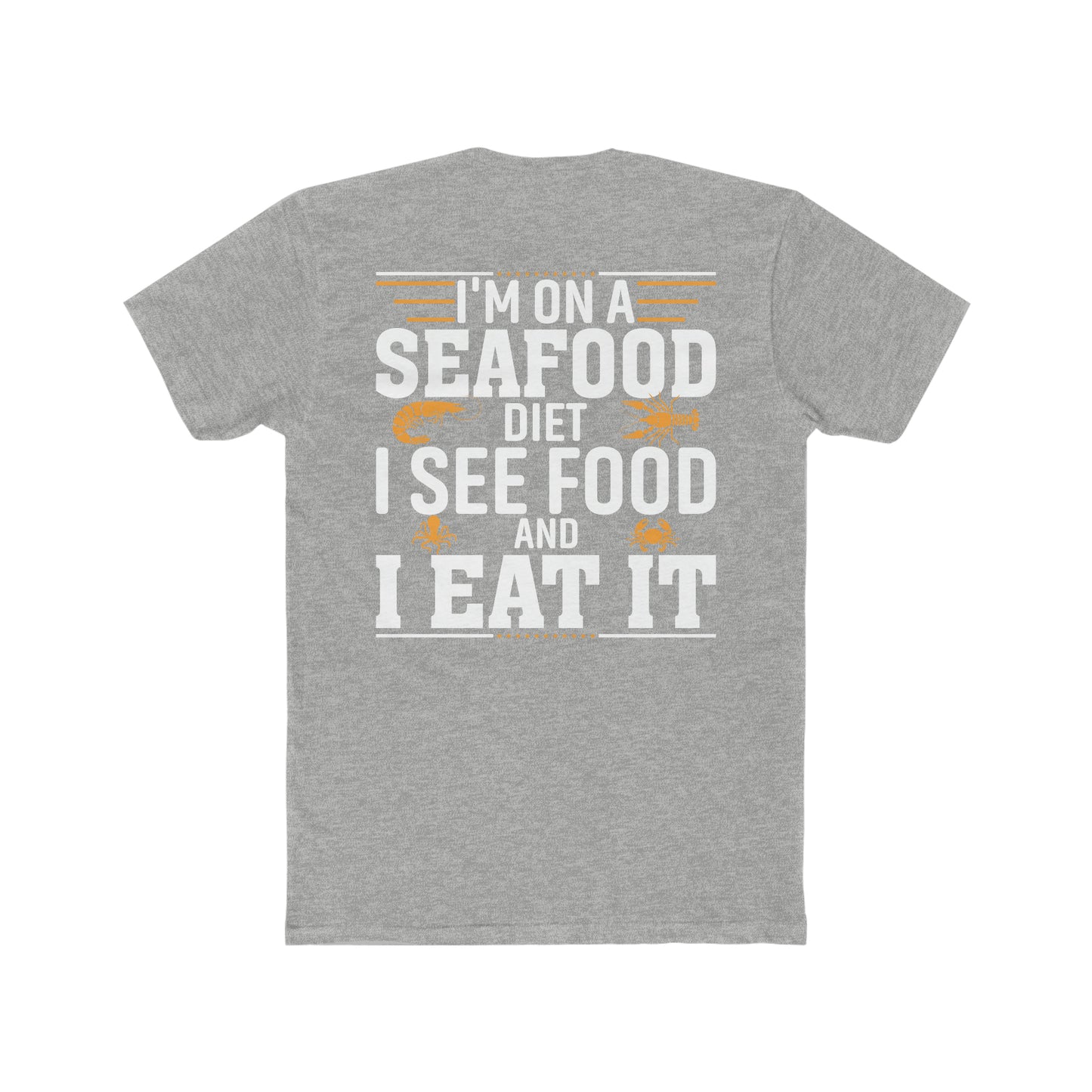 Seafood Lover Shirt, Funny Shrimp Shirt, Shrimp Lover Gift, Food lover Shirt, Shellfish Shirt gift for him.