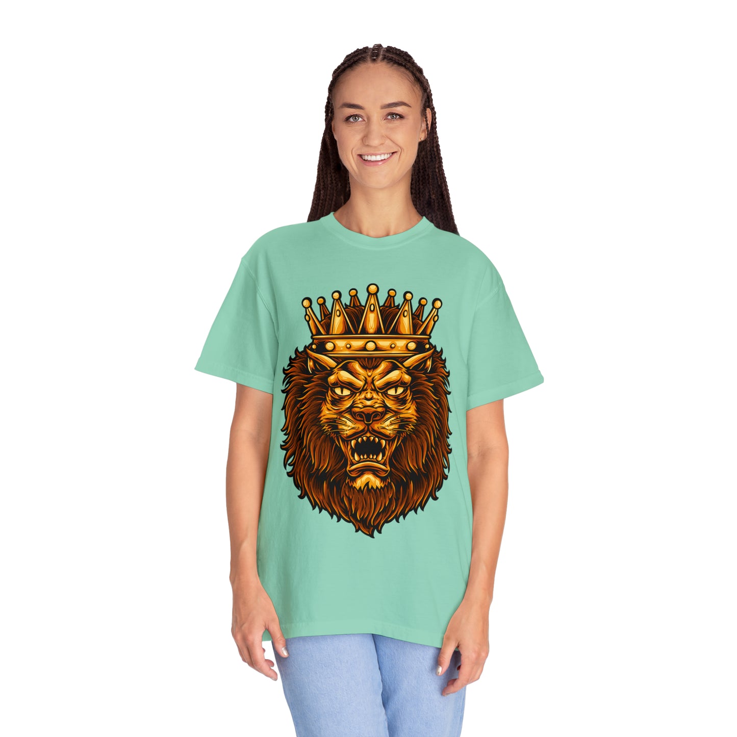 Unisex Lion face T-shirt, Majestic, Wild lion shirt, Animal lover shirt, Animal face shirt, Zoo Tee