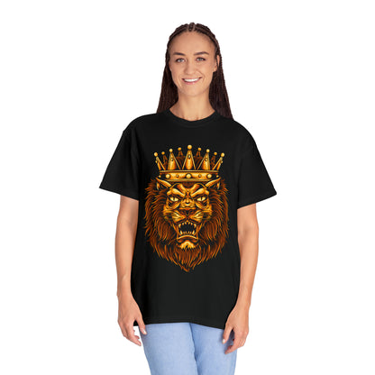 Unisex Lion face T-shirt, Majestic, Wild lion shirt, Animal lover shirt, Animal face shirt, Zoo Tee