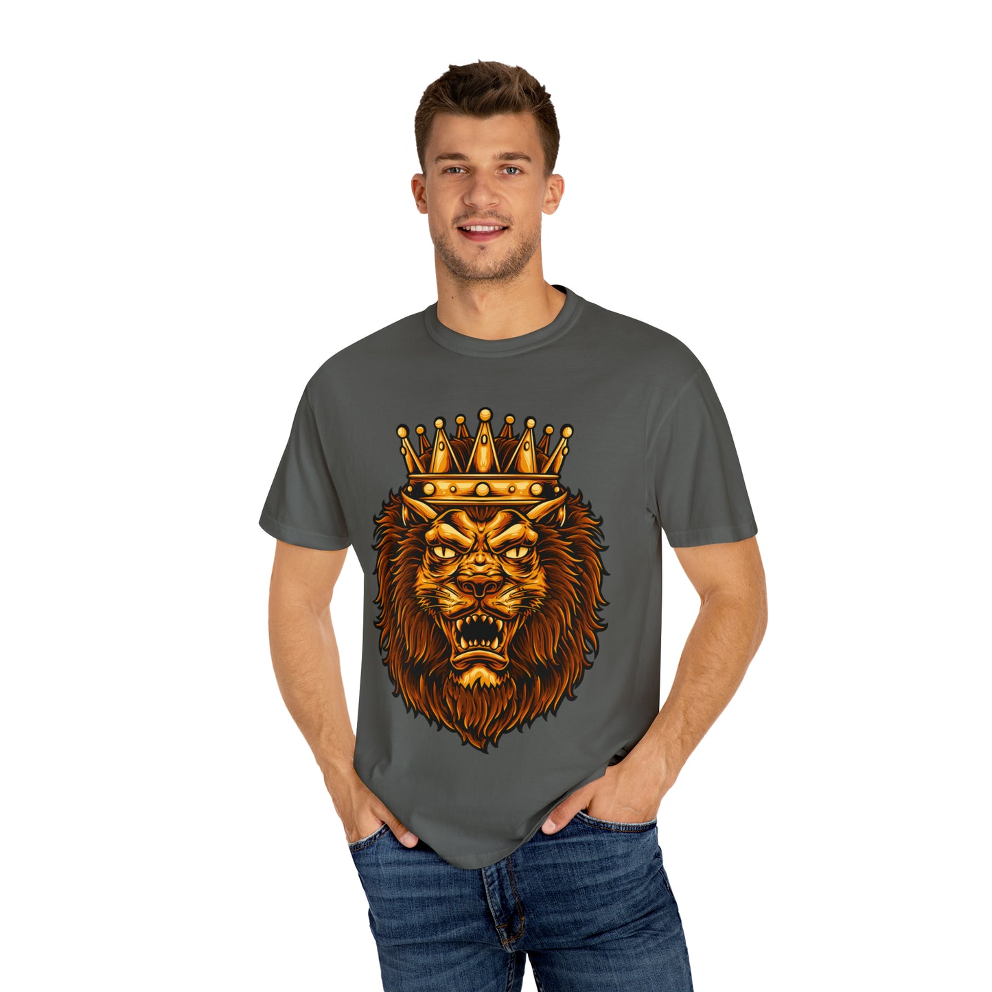 Unisex Lion face T-shirt, Majestic, Wild lion shirt, Animal lover shirt, Animal face shirt, Zoo Tee