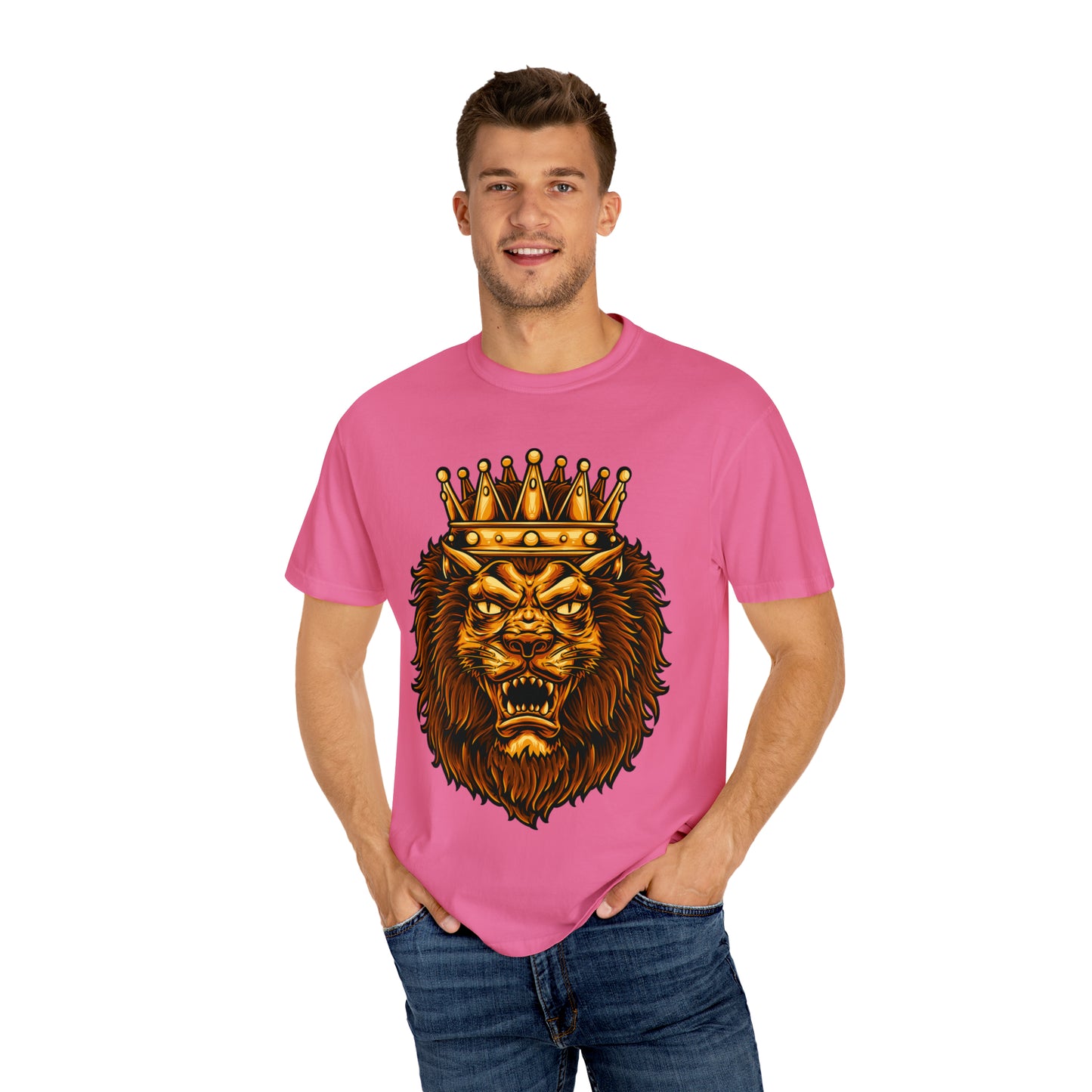 Unisex Lion face T-shirt, Majestic, Wild lion shirt, Animal lover shirt, Animal face shirt, Zoo Tee