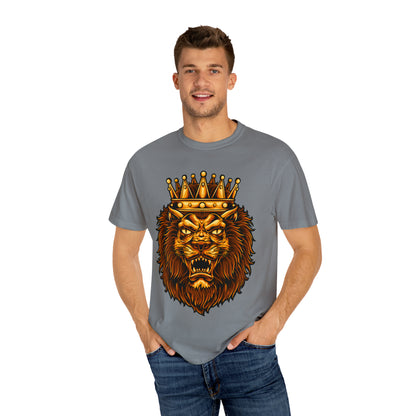 Unisex Lion face T-shirt, Majestic, Wild lion shirt, Animal lover shirt, Animal face shirt, Zoo Tee