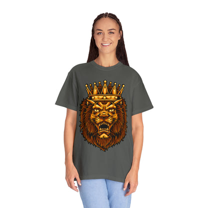 Unisex Lion face T-shirt, Majestic, Wild lion shirt, Animal lover shirt, Animal face shirt, Zoo Tee