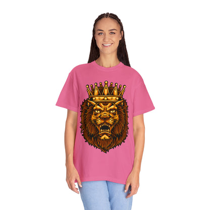 Unisex Lion face T-shirt, Majestic, Wild lion shirt, Animal lover shirt, Animal face shirt, Zoo Tee