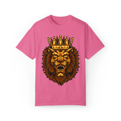 Unisex Lion face T-shirt, Majestic, Wild lion shirt, Animal lover shirt, Animal face shirt, Zoo Tee