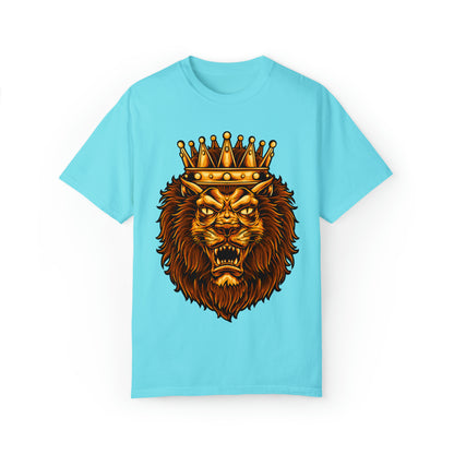 Unisex Lion face T-shirt, Majestic, Wild lion shirt, Animal lover shirt, Animal face shirt, Zoo Tee