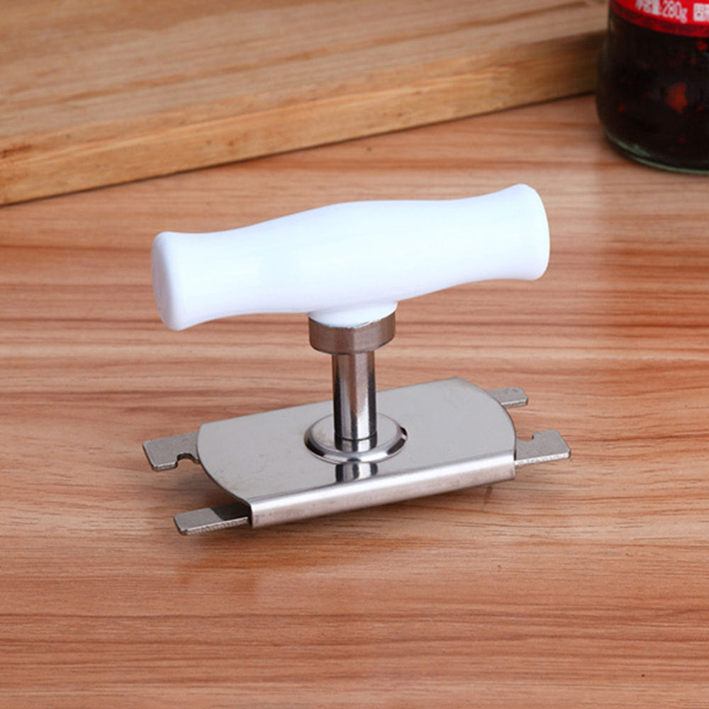 Stainless Steel Manual Screw Seal Adjustable Bottle Opener