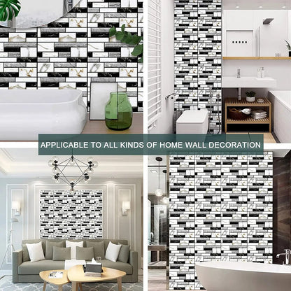 3D PVC Tile Wall Sticker