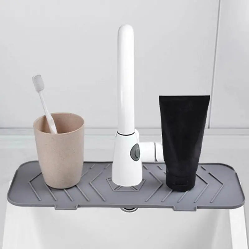 Multifunctional Silicone Sink Faucet Mat