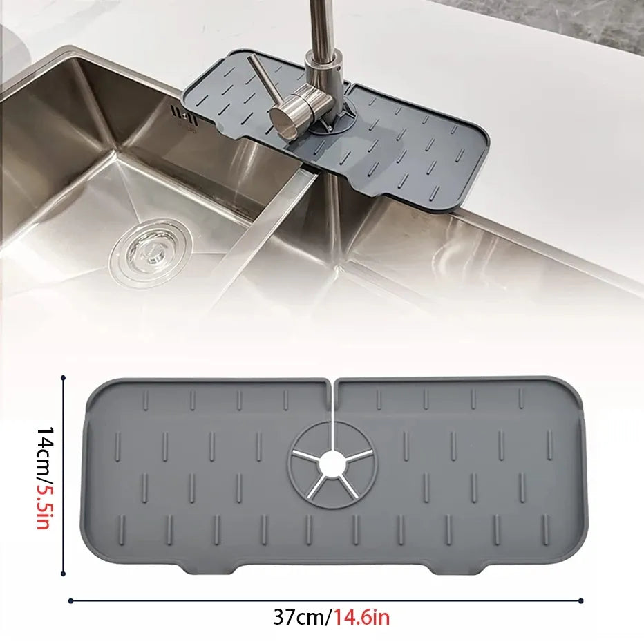 Kitchen Sink Splash Guard Mat