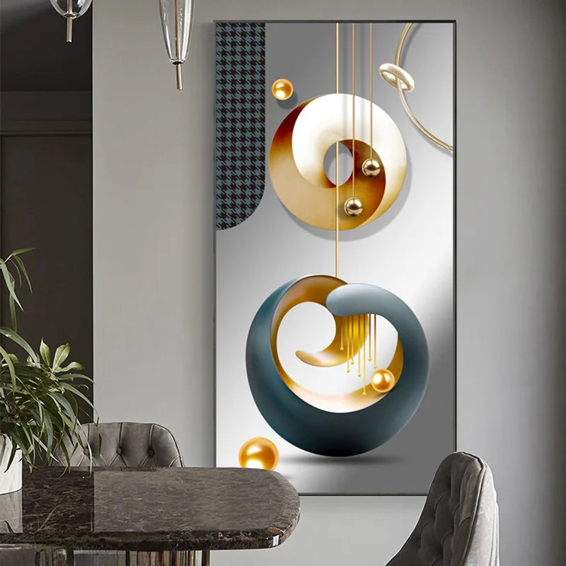 Geometric Abstract Painting