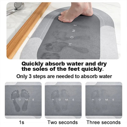 Quick-Drying Non-Slip Bath Mat