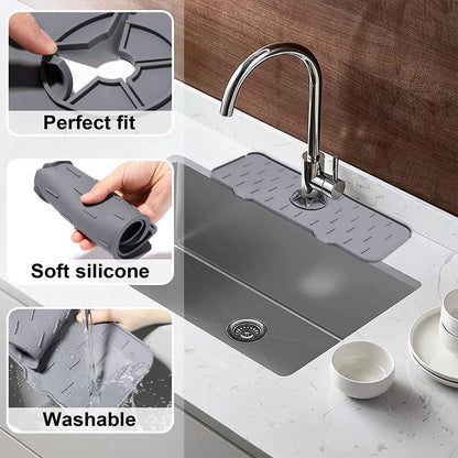 Kitchen Sink Splash Guard Mat