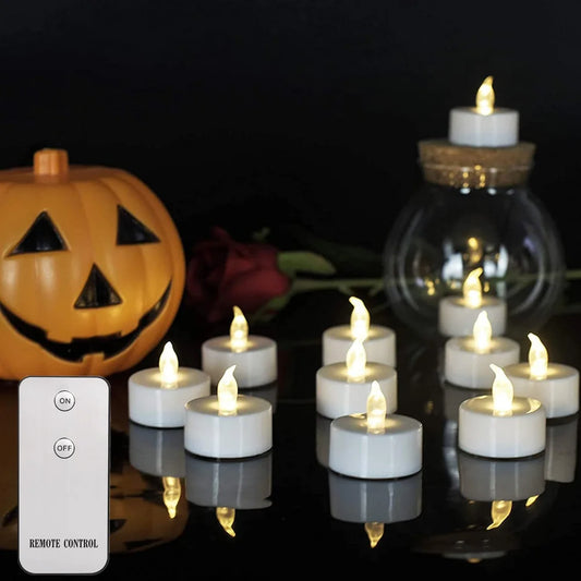 Remote Control LED Flameless Tea Light Candles