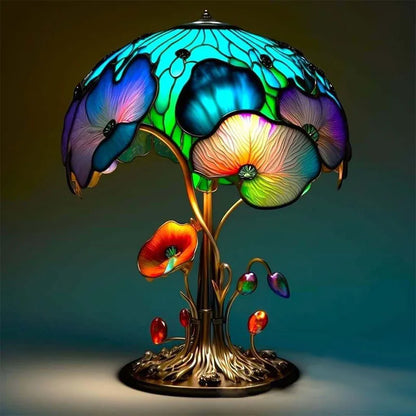 Glass Plant Series Table Lamps