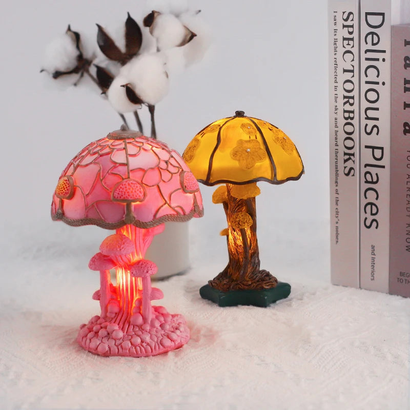 Vintage Mushroom Table Lamp